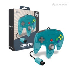 Hyperkin Captain Premium Controller Turquoise (N64)